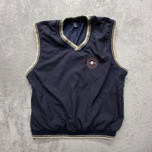 Winner Mate Vest Mens 2XL Blue Golf Windbreaker‎ Pullover Water Resistant
